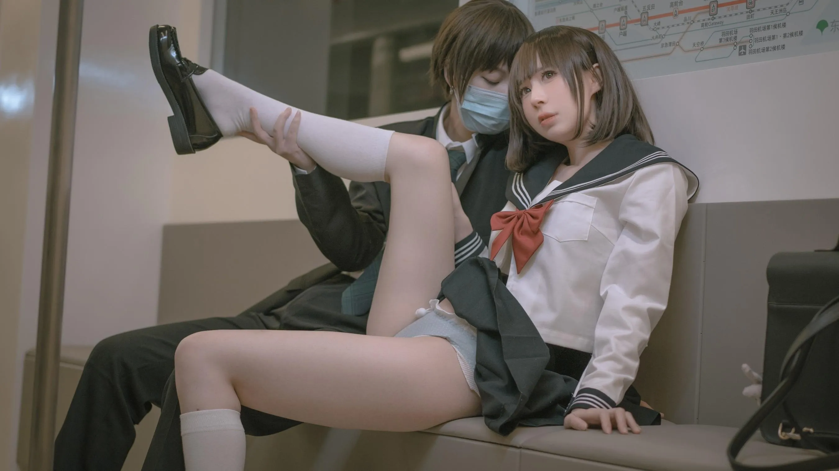 西园寺南歌 – NO.12 电车物语-图-正片 [83P]插图6